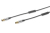 Ednet Coax - Coax, m-f, 5m cable coaxial Negro, Oro, Gris, Metálico