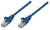 Intellinet Premium Netzwerkkabel, Cat6, U/UTP, 100% Kupfer, Cat6-zertifiziert, RJ45-Stecker/RJ45-Stecker, 15,0 m, blau