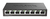 D-Link DGS-108 łącza sieciowe Nie zarządzany L2 Gigabit Ethernet (10/100/1000) Czarny