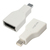 LogiLink CV0110 cambiador de género para cable Mini Displayport DisplayPort Gris
