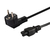 Savio CL-67 kabel zasilające Czarny 1,2 m IEC Type C (3.8 mm, 1.1 mm) CEE7/7