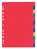 Oxford 100204950 schutkaart Karton Verschillende kleuren 6 stuk(s)