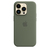 Apple MQUH3ZM/A mobile phone case 15.5 cm (6.1") Cover Olive