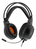 Deltaco GAM-069 hoofdtelefoon/headset Bedraad Hoofdband Gamen Zwart, Oranje
