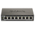 D-Link DGS-1100-08V2 Managed L2 Gigabit Ethernet (10/100/1000) Zwart