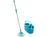 Leifheit Clean Twist Disc Mop Wischsystem & -eimer Einzeltank Blau