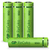 GP Batteries Rechargeable batteries 120100AAAHCE-C4 Industrieakku Nickel-Metallhydrid (NiMH) 950 mAh 1,2 V