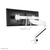 Neomounts NM-D775DXWHITE asztali TV konzol 81,3 cm (32") Fehér