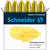 Schneider Schreibgeräte Pastel inktcartridge 6 stuk(s) Origineel Geel