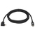 Tripp Lite U420-02M-RA USB kábel 2 M USB 3.2 Gen 1 (3.1 Gen 1) USB C Fekete