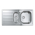 GROHE K200 60-S Top-mounted sink Rectangular Stainless steel