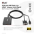 CLUB3D CAC-1720 adaptador de cable de vídeo 0,6 m HDMI tipo A (Estándar) VGA (D-Sub) + USB Negro