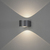 Konstsmide 7882-370 Außenbeleuchtung Wandbeleuchtung für den Außenbereich LED 6 W Grau G