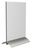 Europel 350061 bord- & informatiehouder Bordhouder A5 Acryl, Aluminium Transparant