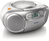 Philips CD-Soundmachine mit Kassette und Radio AZ127/12