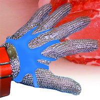 Handschuhspanner für Stechschutzhandschuh Kettenhandschuh, Größe Uni, Farbe Weiß, 25 Stück
