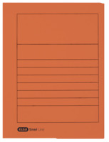 ELBA Smart Line Aktenmappe A4, aus 250 g/m² Manilakarton (RC), orange