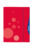 Sammelmappe A3 rot, Hochglanzkarton, 380 g/qm, A3, rot