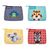 Schulgeldbörse Geldbörse flach Cute Animals M.s. , Polyester, Größe (B x H x T): 115 mm, 20 mm, Farbe/Motiv: Farbkombinationen, Cute Animals M.s.