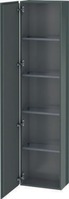 DURAVIT LC1170L3838 Hochschrank L-CUBE 400x243x1760mm A li dolo grey hochglanz A