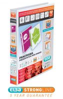 Elba Panorama Presentation Ring Binder 25mm Capacity 40mm Spine A4+ 2 D-Ring White (Pack 6) 400008413