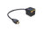 Adapter HDMI Stecker an HDMI + DVI25 Buchse, Delock® [65054]