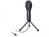 USB Kondensator Mikrofon mit Tischständer - ideal für Gaming, Skypen und Gesang, Delock® [65939]