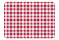 Maximex Zuschneidbare Tischdecke im roten Karo-Design, individuell zuschneidbare & witterungsbeständige Tischdecke, 180 x 140 cm