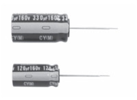 Elektrolytkondensator, 15 µF, 400 V (DC), ±20 %, radial, RM 6 mm, Ø 10 mm
