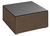 Kompakt-Tischplatte Combine/Lika; 69.5x69.5x0.5 cm (LxBxH); grau; rechteckig