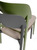 Stuhl Punta mit Armlehne; 56x52.5x81 cm (BxTxH); Sitz taupe, Gestell oliv; 4