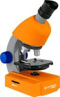 Bresser Optik Mikroskop Junior 40x-640x orange Gyermekmikroszkóp Monokulár 640 x Átvilágítás