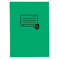 Protège-cahier papier A5 vert foncé 100% papier recyclé