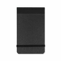 Silvine 78x127mm Casebound Hard Cover Elasticated Pocket Notebook Ruled 160 Pages Black (Pack 12)
