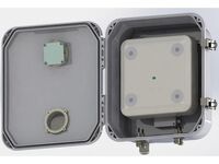 PoE H/C Encl-RPTNC/Opaqu VNV-OUT-RPT-2AC, Pole-mounted, Wall-mounted, Outdoor, Polycarbonate (PC), 3RX, 802.3at powered Netzwerkgerätegehäuse