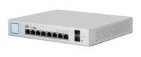 UniFi Switch 8-port 150W 8xGbE w. PoE, 2xSFP Fully Managed, Fanless Netwerk Switches