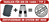 KNEETEK Kniepolster Universal Maxi 16 | 245x150x16mm| schwer entflammbar | optimaler Knieschutz in Kombination mit Arbeitshose | Knieschutzpolster geeignet für Feuerwehr Starkst...