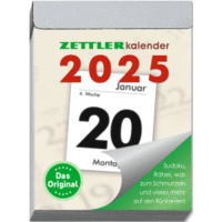 Tagesabreißkalender 302 M 5,4x7,2cm 2025