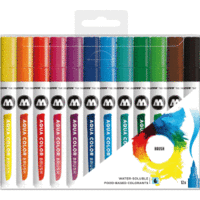 Aquarellstift Color Brush Aqua Basic Set 1 1-2mm sortiert VE=12 Stück