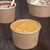 Fiesta Green Compostable Soup Containers in Brown Paperboard - 98mm 340ml / 12oz