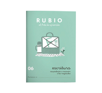 PACK 10 CUADERNOS RUBIO ESCRITURA 06 C06