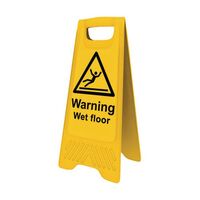 Wet floor A board sign