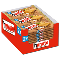 Ferrero Hanuta, Riegel, Schokolade, 18 Packungen