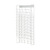 Multi-Section Leaflet Hanger / Wall-Mounted Leaflet Holder / Multi-Section Leaflet Holder / Wall-Mounted Hanger "Tundra" | white similar to RAL 9010 l