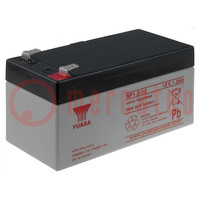Batteria ric: acido-piombo; 12V; 1,2Ah; AGM; senza manutenzione