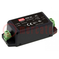 Power supply: switched-mode; for building in,modular; 30.2W