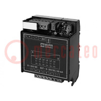 Converter: analog signals; for DIN rail mounting; 0÷10VDC