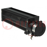Ventilátor: AC; átáramoltatás; 230VAC; 402x100x90mm; 300,9m3/h