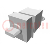 Switch: cam switch; Stabl.pos: 2; 16A; 0-1; for DIN rail mounting
