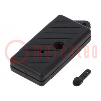 Enclosure: for remote controller; X: 30mm; Y: 68mm; Z: 12mm